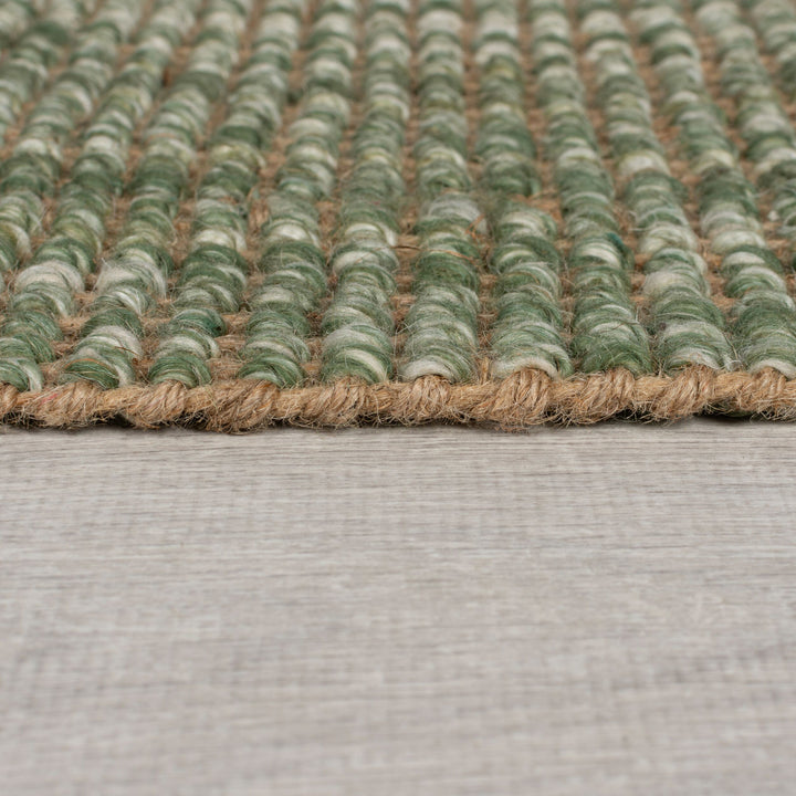 tapis ombre vert detail de la bordure#couleur_vert