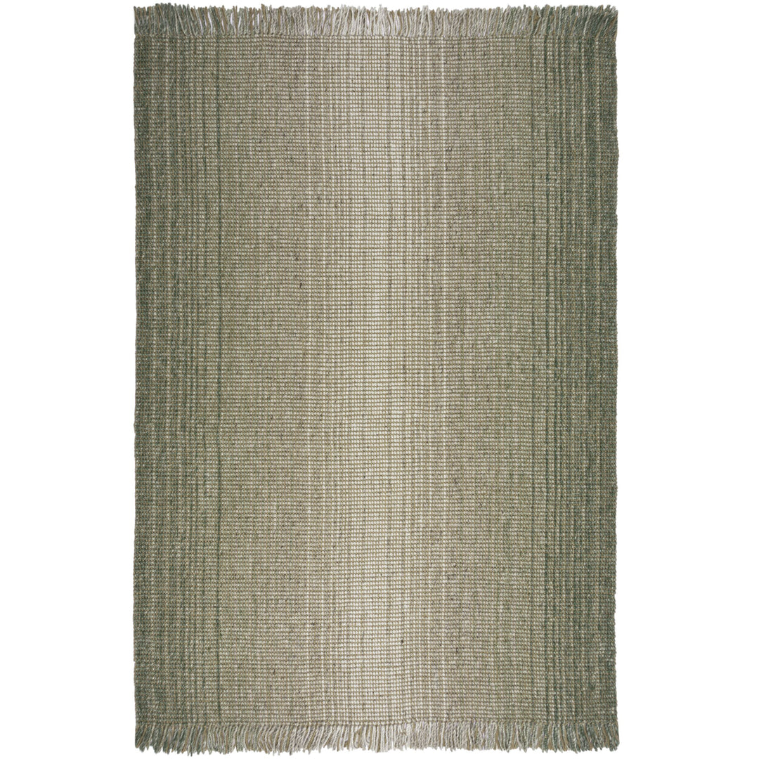 tapis ombre en jute sur fond blanc#couleur_vert