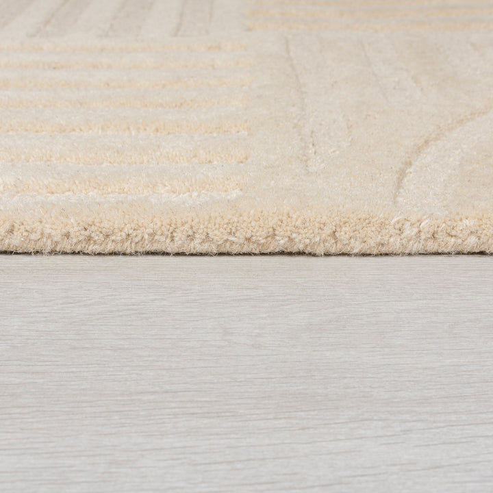 Tapis Zen Garden en laine rond