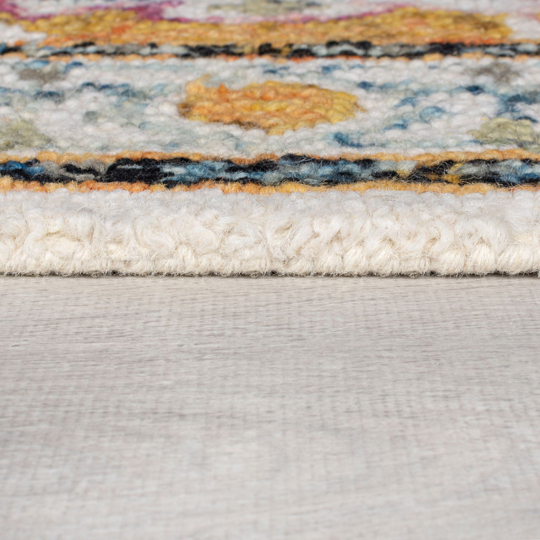 Tapis Dahlia en laine