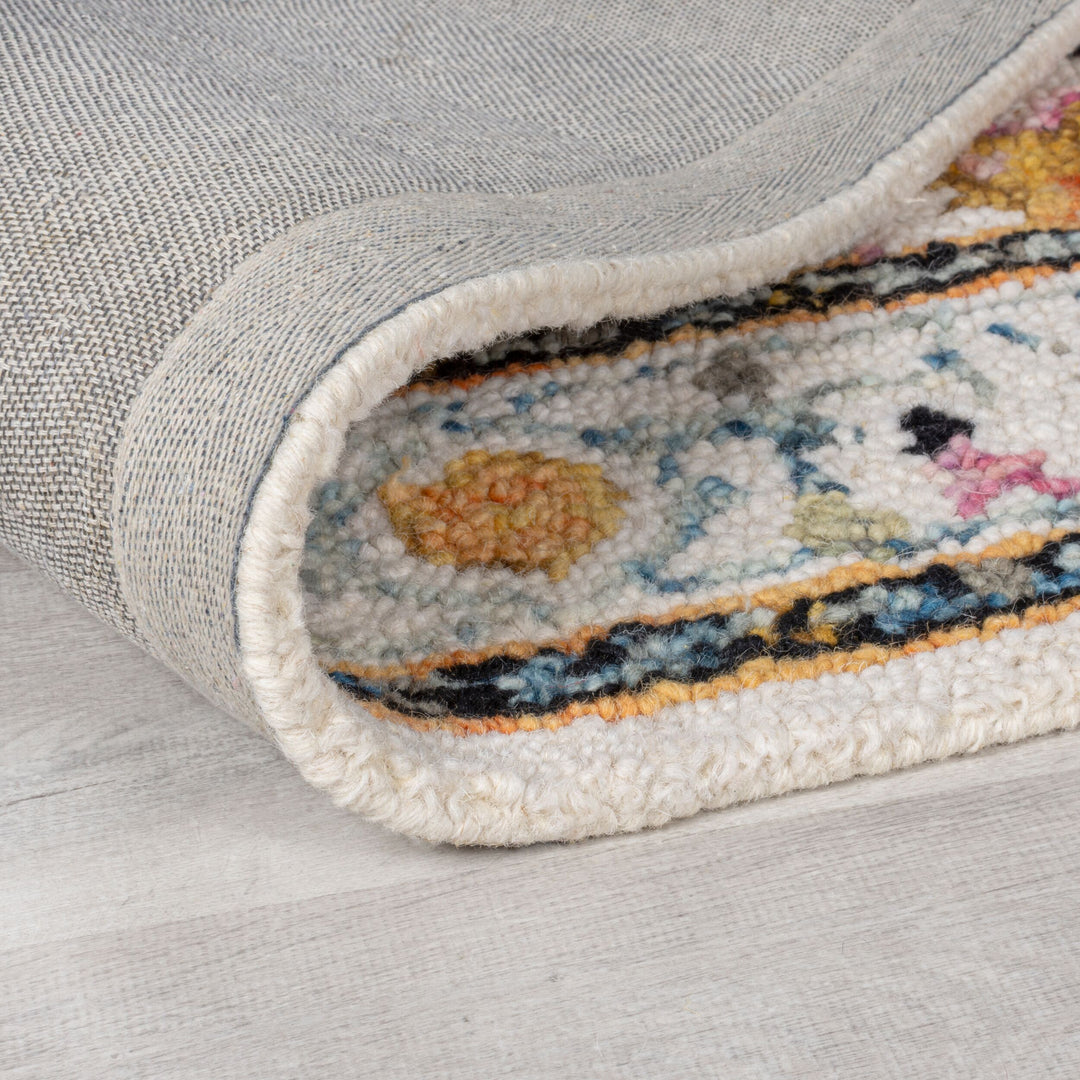 Tapis Dahlia en laine