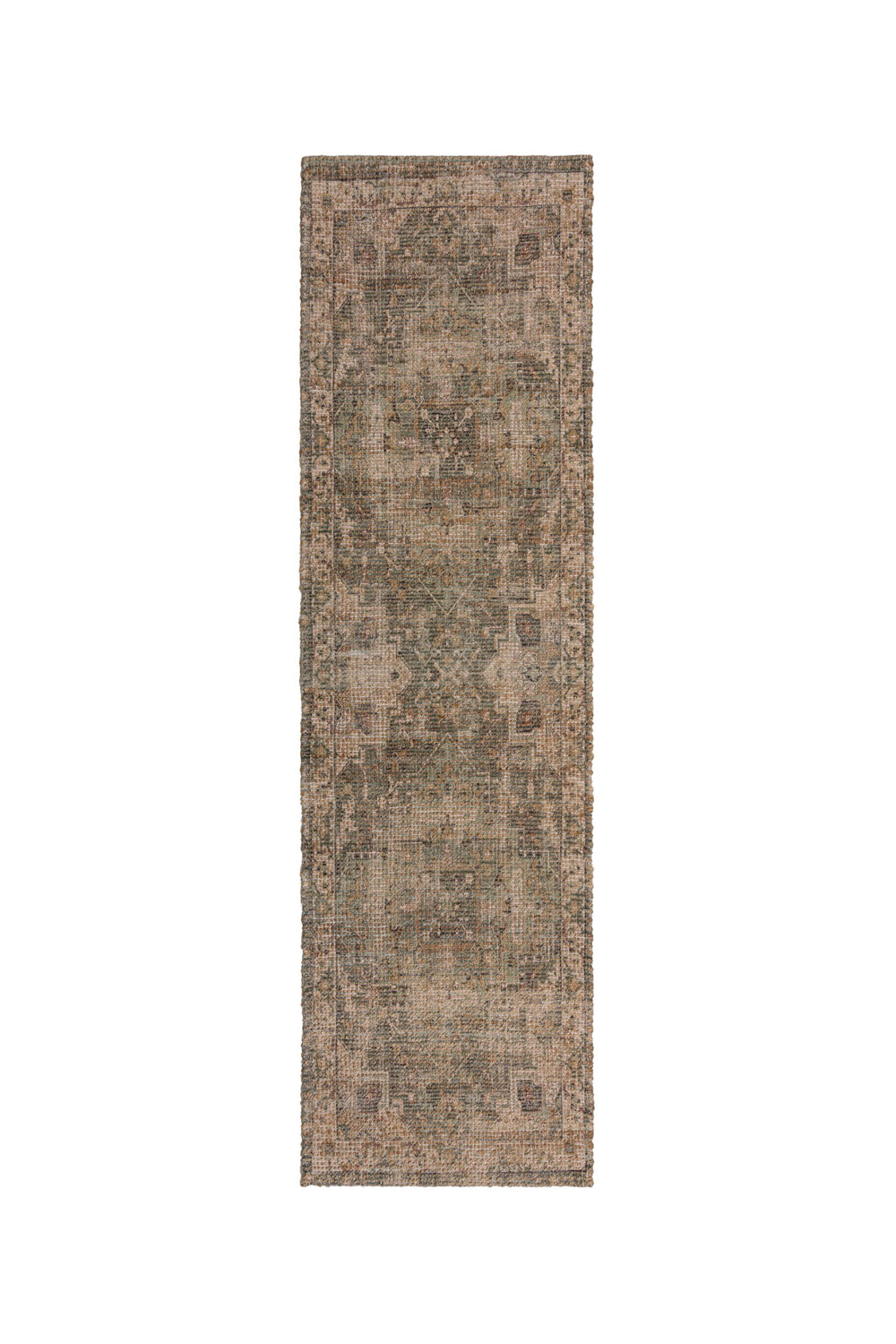 tapis selena en jute vintage ideal pour une cuisine ou un couloir