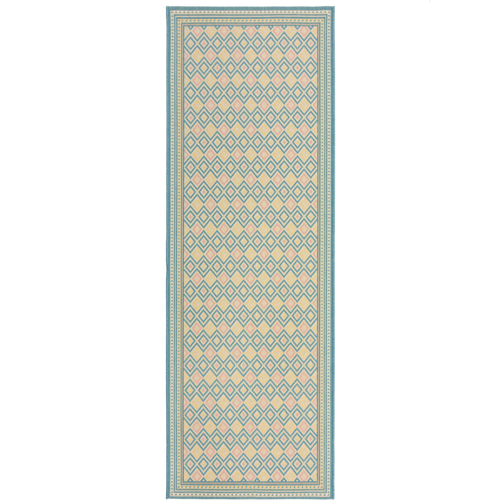 tapis de couloir exterieur couleur pastel de la marque flair