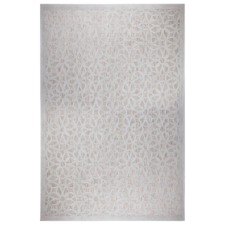 tapis argento gris pour exterieur sur fond blanc