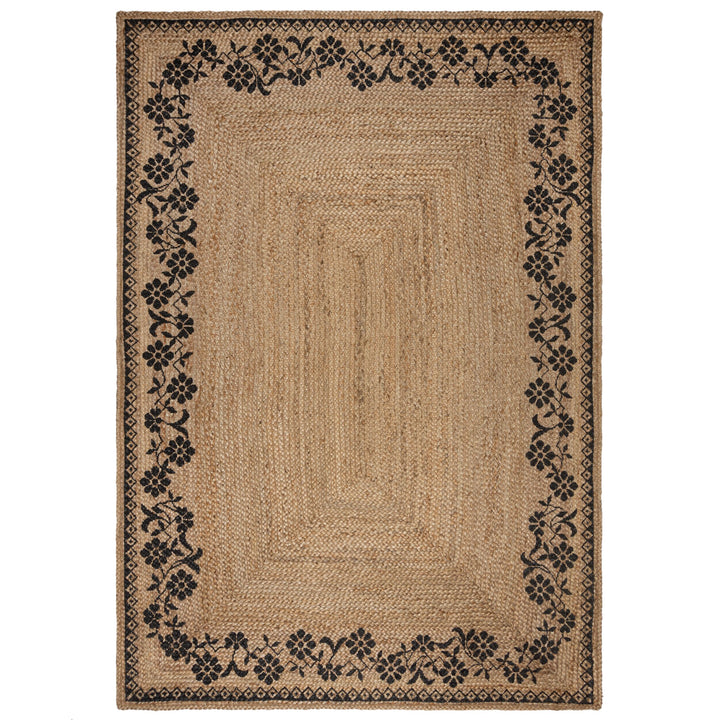 grand tapis en jute naturel