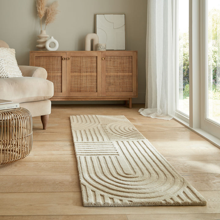 Tapis Zen Garden en laine de couloir