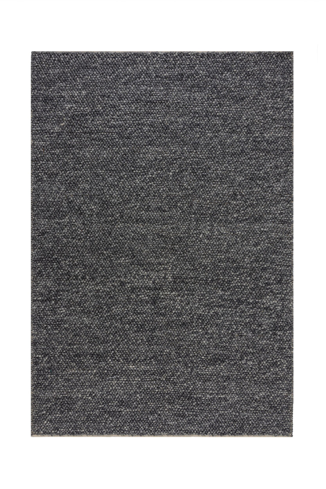 tapis laine bouclee gris sur fond blanc #couleur_gris