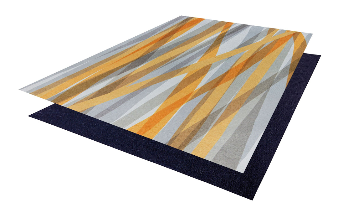 tapis lavable en machine isabella jaune