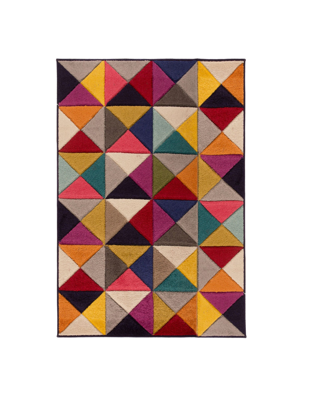 tapis multicolore pour salon et salle a manger