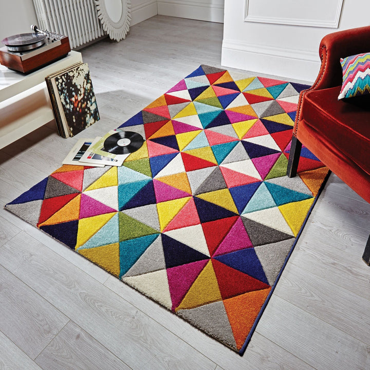 tapis pour salon multicolore de la marque Flair