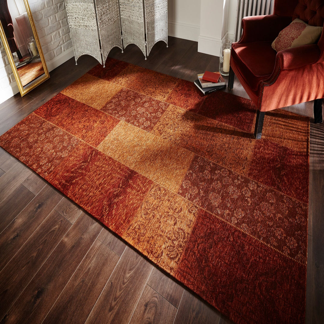 tapis patchwork de la marque flair rouge