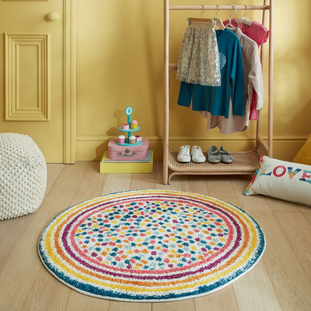 tapis rond pour chambre enfant