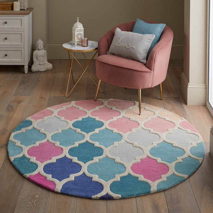 Tapis Rosella rond